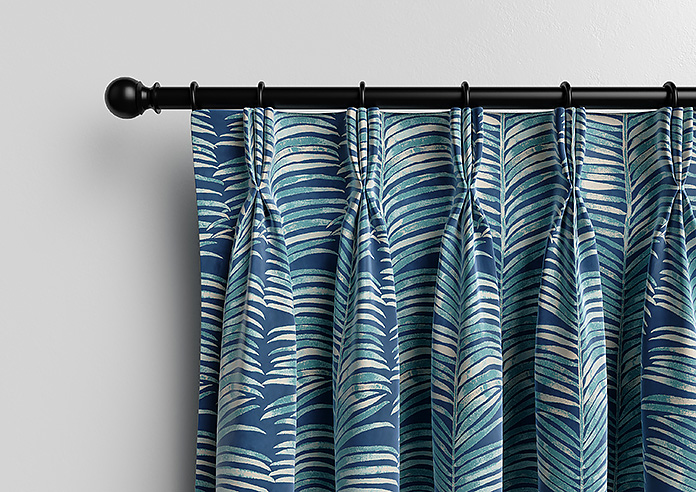 Melody Velvet, Blue Lagoon - Made to Measure Curtains - Image 11